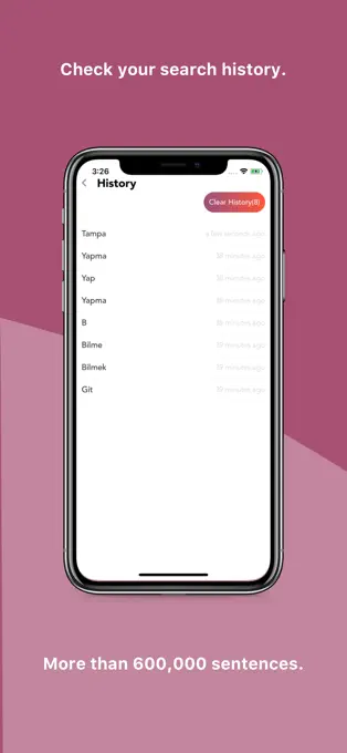 Check your search history